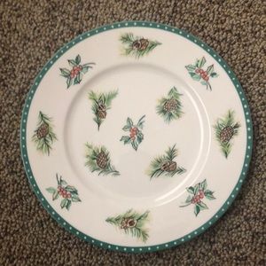 Mikasa Christmas Wish Salad/sandwich plate